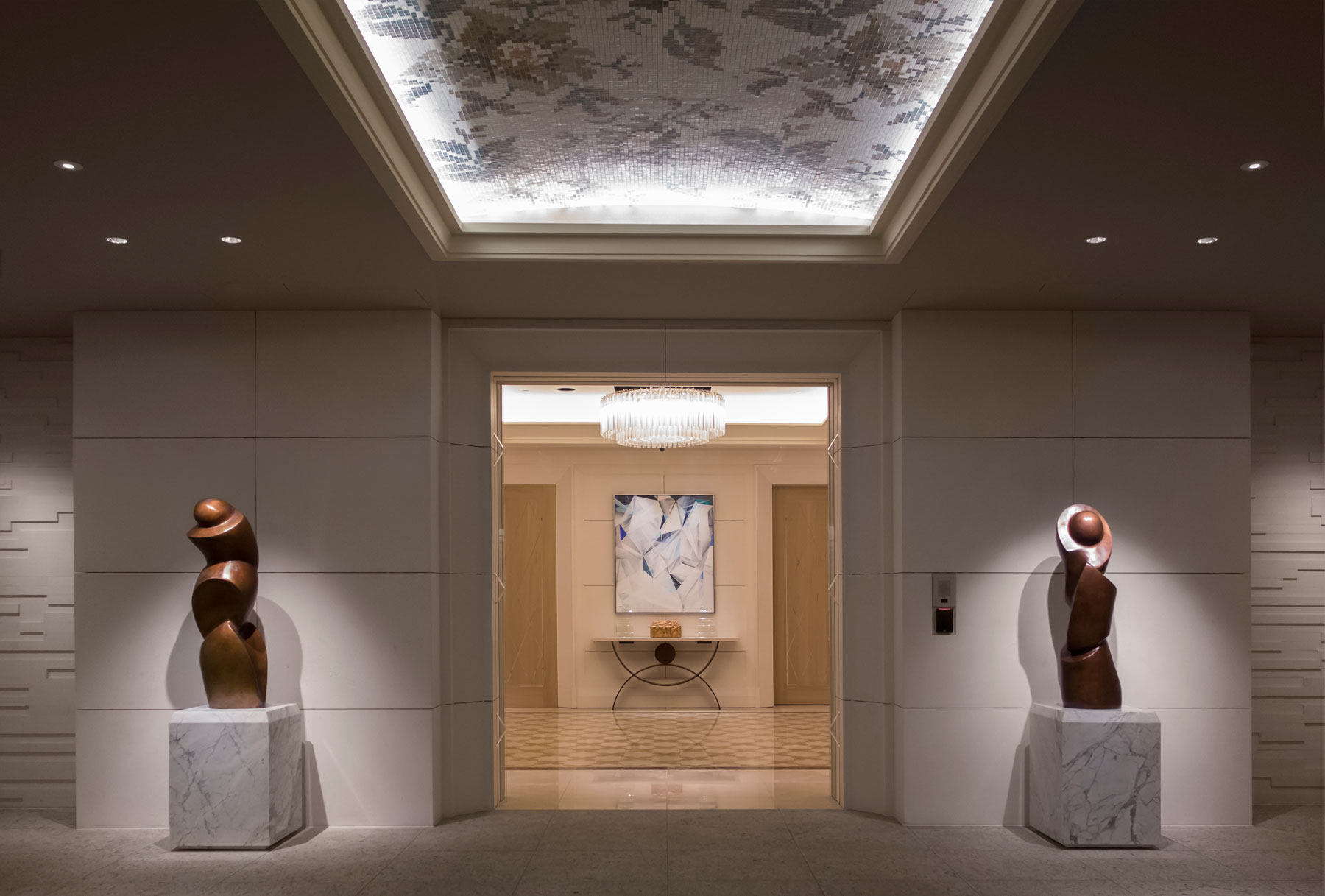 8—VIPParkingGarageLiftLobbyEntry Lighting Design Alliance