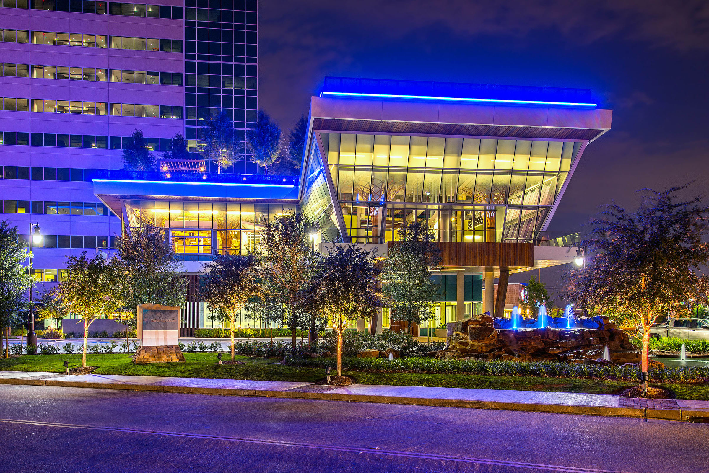 The Treehouse Memorial City Houston, TX Lighting Design Alliance