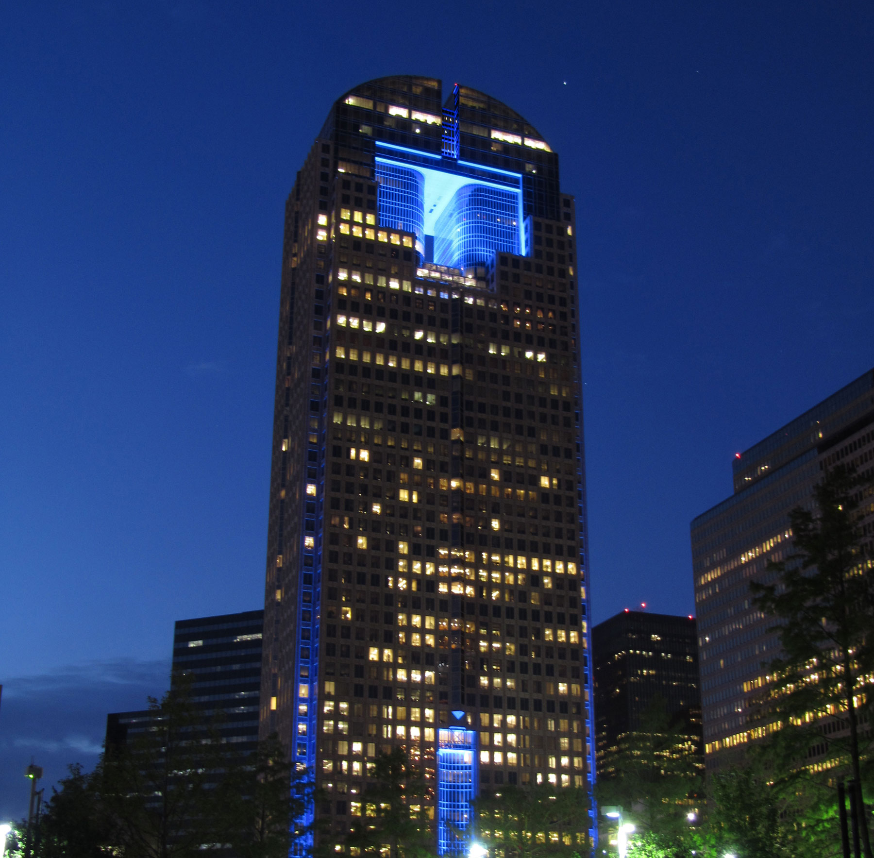 Chase Bank Tower - Dallas - Lighting Design Alliance